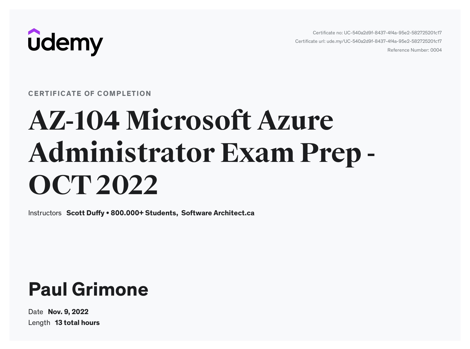 Azure Administrator, AZ-104 Exam Prep